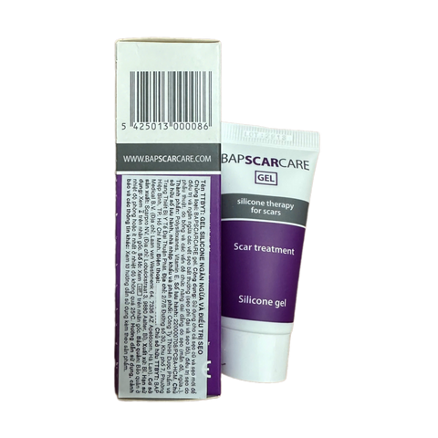 (CHÍNH HÃNG) Gel Bapscarcare Silicone Dùng Cho Sẹo Phì Đại, Sẹo Do Bỏng, Sẹo Sau Phẫu Thuật, Sẹo Lâu Năm