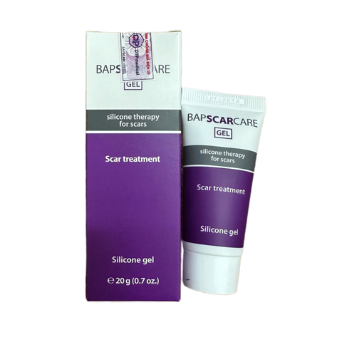 (CHÍNH HÃNG) Gel Bapscarcare Silicone Dùng Cho Sẹo Phì Đại, Sẹo Do Bỏng, Sẹo Sau Phẫu Thuật, Sẹo Lâu Năm