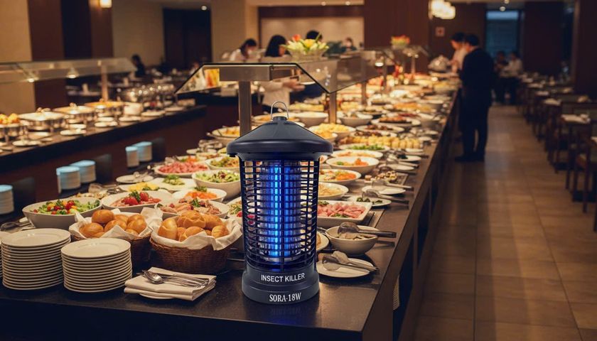 Đèn bắt muỗi gia đình và sân vườn SORA-18W