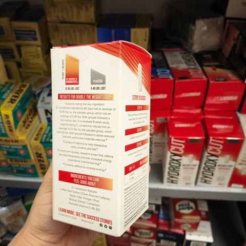 Viên nang giảm cân nhanh Hydroxycut Original 72 viên