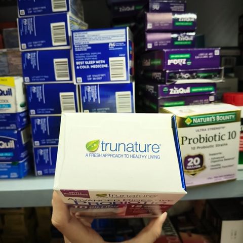 Viên uống cho hệ tiêu hóa trunature Advanced Digestive Probiotic 100 viên