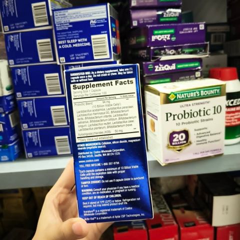 Viên uống cho hệ tiêu hóa trunature Advanced Digestive Probiotic 100 viên