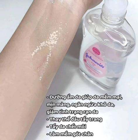 Dầu massage Johnson Baby 50ml dưỡng và giữ ấm cho làn da bé