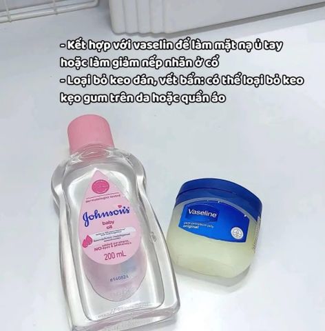 Dầu massage Johnson Baby 50ml dưỡng và giữ ấm cho làn da bé