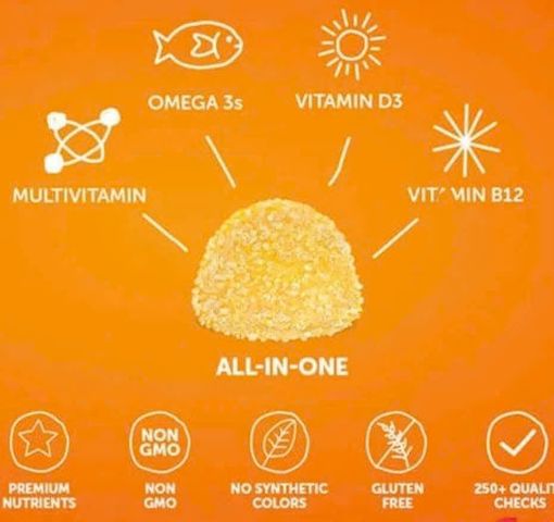 Kẹo Smarty Pants Kids Complete 180v Mỹ - Bổ sung vitamin tổng hợp giúp trẻ thông minh