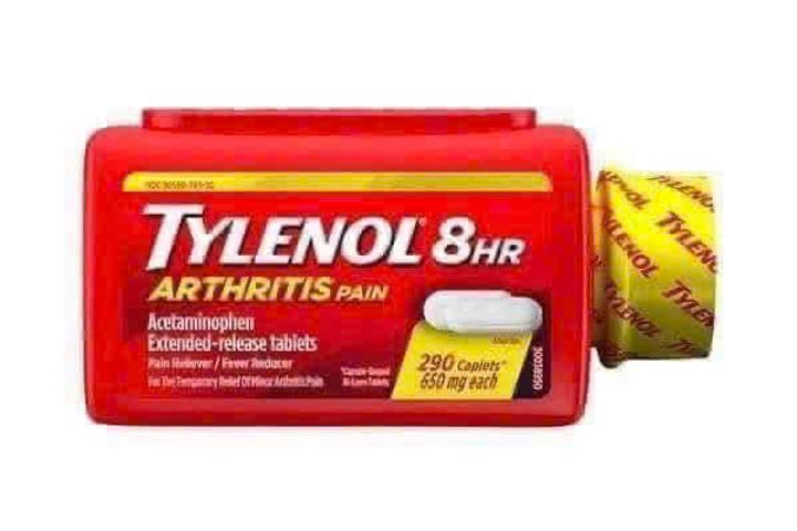 VIÊN UỐNG GIẢM ĐAU HẠ SỐT TYLENOL 290v Mỹ