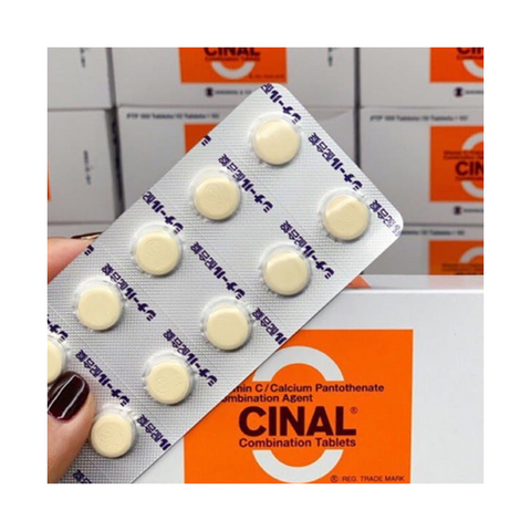 Viên Uống Giúp Trắng Da Ngừa Mụn Cinal C 100 Viên Của Nhật Bản