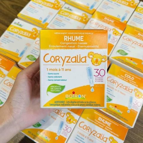 Nước muối Vi lượng đồng căn Coryzalia BOIRON cho trẻ từ 1 tháng