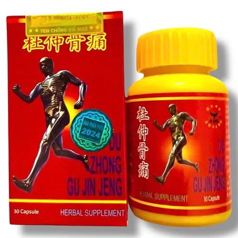 Viên uống Du Zhong Gu Jin Jeng - Loại xịn - Xuất xứ Đài Loan - Mã 1525