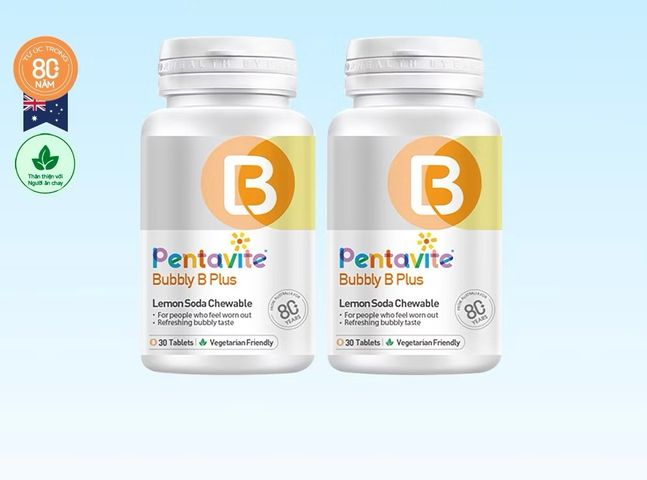 Pentavite B ,bổ sung vitamin nhóm B giúp hỗ trợ thần kinh,giao 1 hộp 30 viên.