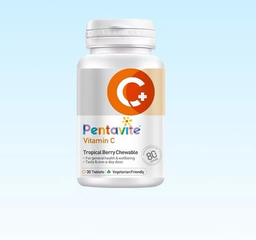 Pentavite C ,bổ sung vitamin nhóm C giúp tăng sức đề kháng ,lọ 30 viên