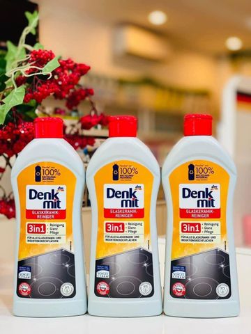Kem Tẩy Làm Sạch Bếp Từ DENKMIT 3in1 Dung Tích 300ml