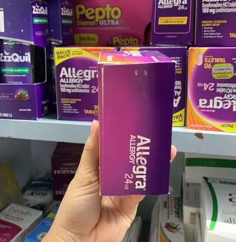 chống dị ứng Allegra Allergy 24hr 90 Tablets