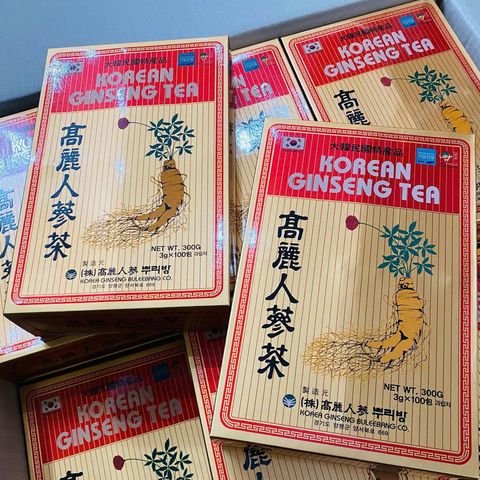 Trà nhân sâm Hàn Quốc Ginseng Tea 100 gói 3g