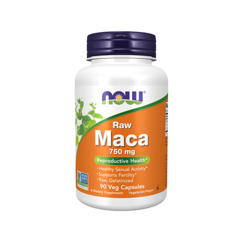 Viên Uống Now Raw MACA Root 750MG