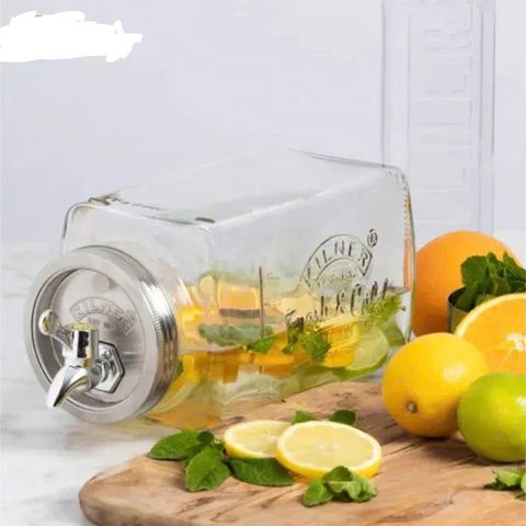 Bình nước thủy tinh Kilner  Fridge - 3L (Mới)