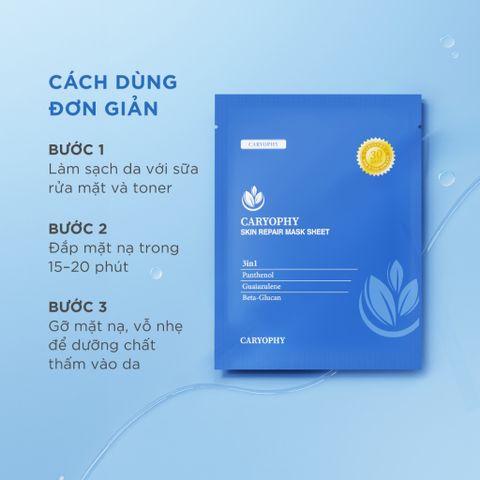 (Hàng CTY) Mặt Nạ Caryophy Làm Giảm Mụn, Thâm & Dưỡng Ẩm Da 22g - Nana Shop