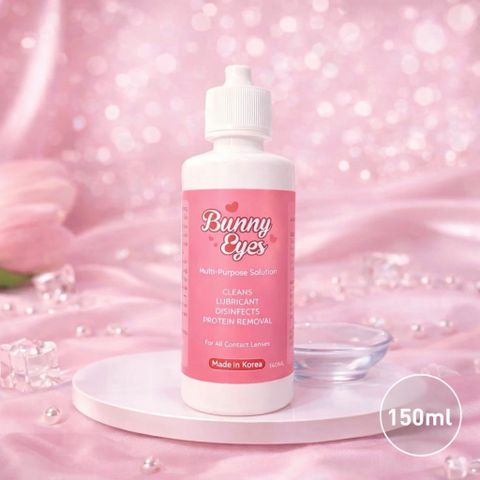 Nước Ngâm Lens Bunny Eyes Chuyên Dụng Cho Kính Áp Tròng Dung Dịch Lens 140ML - Nana Beauty
