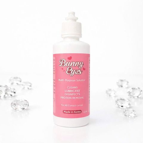Nước Ngâm Lens Bunny Eyes Chuyên Dụng Cho Kính Áp Tròng Dung Dịch Lens 140ML - Nana Beauty