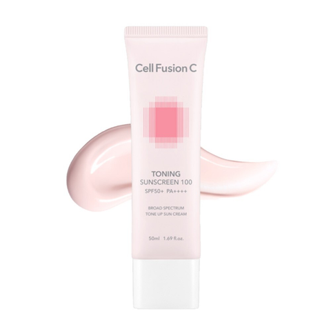 (Mẫu Mới ) Kem Chống Nắng Cell Fusion C Toning Sunscreen 100 SPF50+ Hàn Quốc