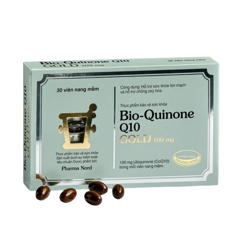 [Nhập khẩu] PHARMA NORD Bio Quinone Q10 Gold hỗ trợ sức khỏe tim mạch (30 viên)