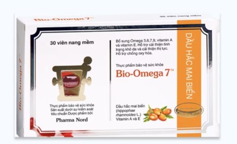 [Nhập khẩu] PHARMA NORD Bio-Omega 7 hỗ trợ đẹp da (30 viên)