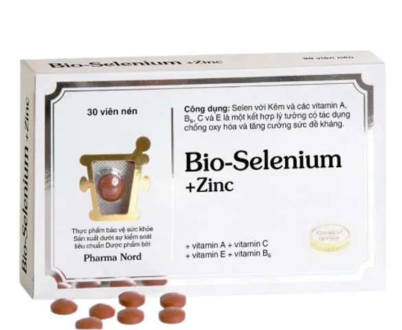 [Nhập khẩu] PHARMA NORD Bio Selenium ZinC tăng sức đề kháng (30 viên)