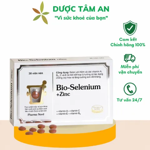 [Nhập khẩu] PHARMA NORD Bio Selenium ZinC tăng sức đề kháng (30 viên)
