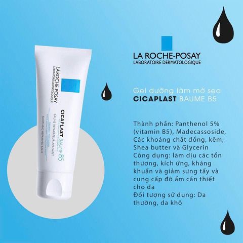 Kem dưỡng La Roche-Posay Cicaplast Baume B5 [hàng nhập khẩu]