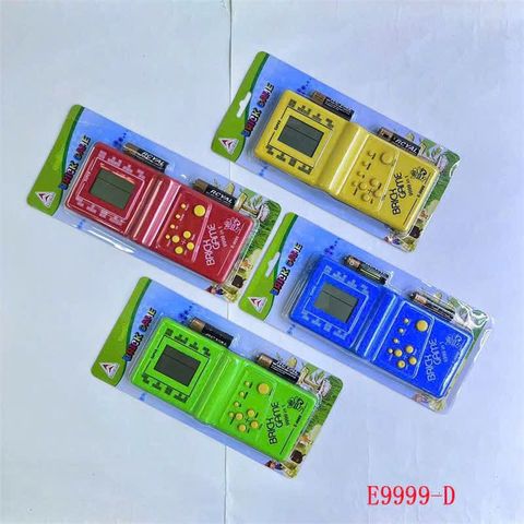 Máy Chơi Game Xếp Gạch Cầm Tay Brick Game Lucky Game 9999 In 1 Kèm Pin Đồ Chơi Tuổi Thơ