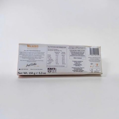 Bánh Quy Bơ Walker's Shortbread Fingers 150g Thơm Ngon Dễ Bảo Quản