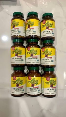 MegaFood Vitamin D3 2000 IU (50mcg) bổ sung Vitamin D hỗ trợ hệ miễn dịch, xương, răng và cơ bắp, phù hợp cho người ăn chay