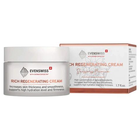 Kem dưỡng cấp ẩm và phục hồi da Evenswiss Rich Regenerating Cream 50ml [hàng nhập khẩu]