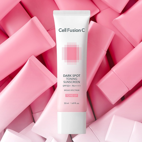 Kem Chống Nắng Cell Fusion C Toning Sunscreen 100 SPF50+ Nâng Tông Da 50ml - Giúp Bảo Vệ Da Tối Ưu, Kiềm Dầu và Phục Hồi Tông Da
