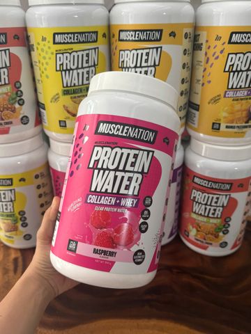 Bột Protein nước Muscle Nation Protein Water vị trái cây hộp 900g