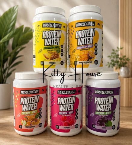 Bột Protein nước Muscle Nation Protein Water vị trái cây hộp 900g