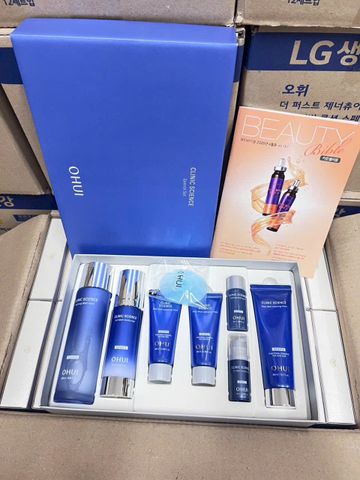 Bộ Dưỡng Da Ohui Clinic Science 7 Sản Phẩm - Giúp Kiềm Dầu, Giảm Mụn Thâm, Làm Trắng Da, Se Khít Lỗ Chân Lông 754033
