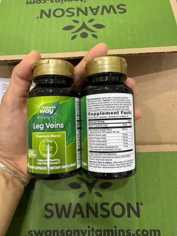 Viên giảm giãn tĩnh mạch Nature’s Way Leg Veins 60 viên