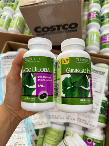 Ginkgo Biloba 120mg Trunature Của Mỹ 340 viên