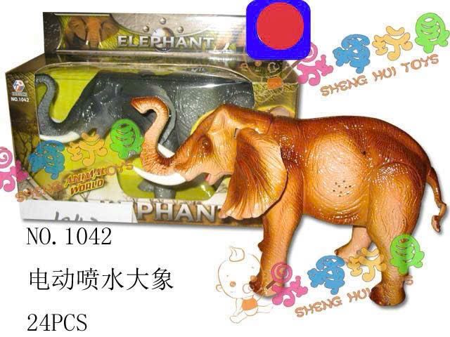 Con voi đồ chơi chạy bằng pin, có đèn & âm thanh giao màu ngẫu nhiên 1042