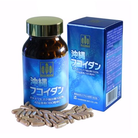 Tảo nâu Okinawa Fucoidan Japan 180 viên