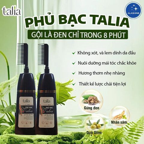 Combo 3 chai Phủ bạc đen tóc hiệu quả sau 5-8 phút