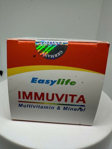 Viên uống Immuvita Easylife bổ sung vitamin và khoáng chất cho cơ thể, tăng sức khỏe (100 viên)