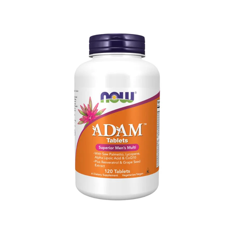Viên uống Now ADAM Multivitamin | Vitamin Tổng Hợp Cho Nam Giới 180 viên Nk Chính Ngạch