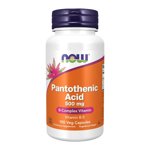Thực phẩm bổ sung NOW Foods Pantothenic Acid 500 mg 100 Viên chính hãng NK chính ngạch