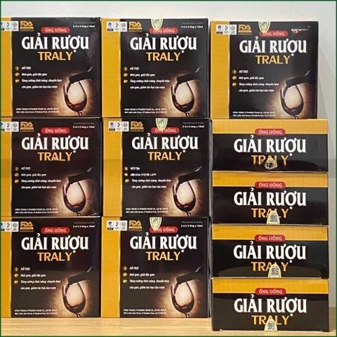 1 HỘP RƯỢU NGÂM BỔ GAN - HỖ TRỢ MÁT GAN, GIẢI ĐỘC GAN, TĂNG CƯỜNG CHỨC NĂNG GAN, GIẢM TÁC HẠI CỦA RƯỢU BIA - HỘP 3 ỐNG X 5.6ML X 10ML