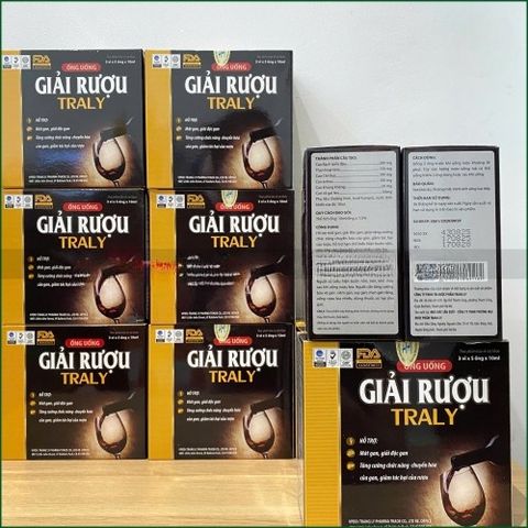 1 HỘP RƯỢU NGÂM BỔ GAN - HỖ TRỢ MÁT GAN, GIẢI ĐỘC GAN, TĂNG CƯỜNG CHỨC NĂNG GAN, GIẢM TÁC HẠI CỦA RƯỢU BIA - HỘP 3 ỐNG X 5.6ML X 10ML