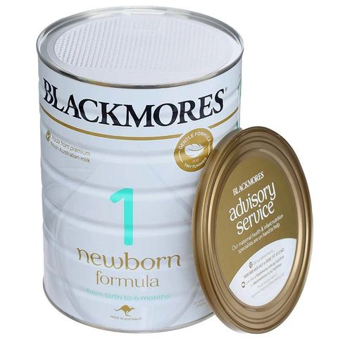 Sữa Blackmores số một Newborn Formula 900g Úc cho trẻ 0-6 tháng tuổi