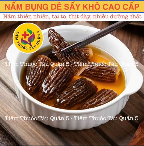 Nấm Bụng Dê 20GRAM HÀNG TỰ NHIÊN, THỊT DẦY (Nguyên liệu nấu canh, hầm bổ dưỡng) 305716