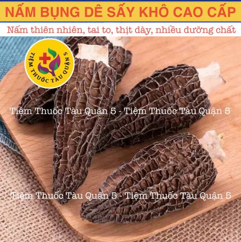 Nấm Bụng Dê 20GRAM HÀNG TỰ NHIÊN, THỊT DẦY (Nguyên liệu nấu canh, hầm bổ dưỡng) 305716